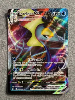 Inteleon VMAX - 050/192 - Pokemon Rebel Clash Sword & Shield Ultra Rare Card - Image 1