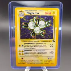 Magneton (ENG) - Holo Rare Fossil - 11/62 - MP - Unlimited - Pokemon TCG - Image 3
