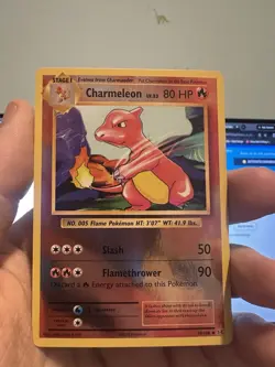 Charmeleon Pokemon TCG 10/108 Reverse Holo XY Evolutions 2016 Card NM - Image 1