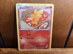 Torchic RC5/RC25 Holo Legendary Treasures: Radiant Collection Pokemon TCG - Image 1