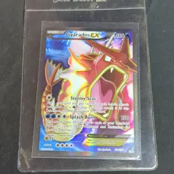 Pokemon Gyarados EX Full Art Holo Ultra Rare 114/122 Breakpoint 2016 180HP - Image 1