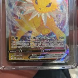 Jolteon VMAX 051/203 Evolving Skies CGC 10 Ultra Rare Holo Pokemon Card 2021 - Image 3