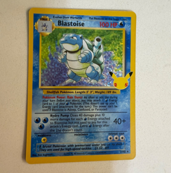 Pokemon TCG - Blastoise 2/102 - Holo Rare - Celebrations Classic Collection NM - Image 1