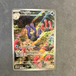Pokemon Wugtrio SV: Paldean Fates Illustration Rare Holo 224/091 90 HP - Image 1