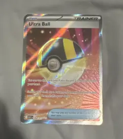 Pokemon Ultra Ball 264/217 Ascended Heroes Ultra Rare Full Art Holo Trainer-Item - Image 1
