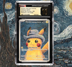 CGC 10 Pristine - Pokemon TCG - Pikachu with Grey Felt Hat - 085 - Van Gogh - Image 1