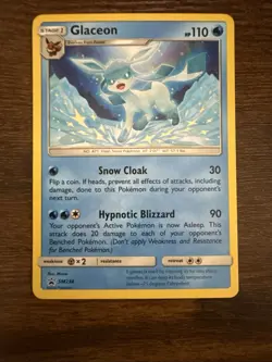 Glaceon SM238 Sm Black Star Promo Stage 1 Pokemon TCG Non Holo - Image 1