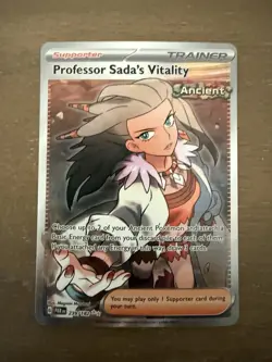 Professor Sada's Vitality 239/182 Ultra Rare Paradox Rift Pokemon Near Mint - Image 1