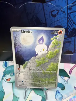 Pokemon 5 IR/1 UR Lot Of Litwick, Vanillite, Trubbish, Sawk, Darminitan, Bouf Ex - Image 1