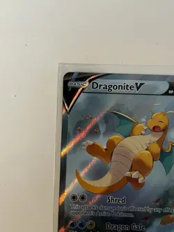 Pokemon Dragonite V Alternate Full Art 192/203 Evolving Skies Ultra Rare Holo - Image 4