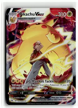 2022 Pokemon - Lost Origin Pikachu VMax #TG17/TG30 - Image 1