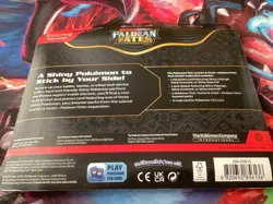 Pokemon Scarlet & Violet Paldean Fates 3 Pack Blister Greavard Promo - Image 2