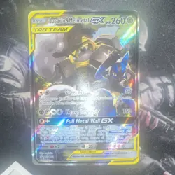 Pokemon TCG Lucario & Melmetal GX SM192 TAG TEAM Promo Holo HP260 SM12 2019 - Image 1