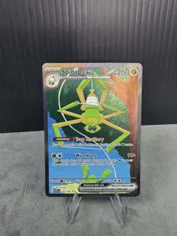 Spidops ex 243/198 SV01: Scarlet & Violet Base Special Illustration Rare Pokemon - Image 1