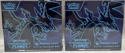 2 Pokemon Phantasmal Flames ETB Sealed New In Box - Image 1