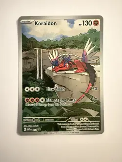 Pokemon Koraidon TCG SVP 014 Scarlet Violet ETB Holo Black Star Promo - Image 1