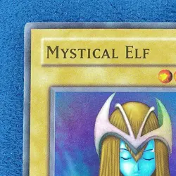 Yu-Gi-Oh! Mystical Elf LOB-062 Super Rare Unlimited 1996 - LP - Image 2