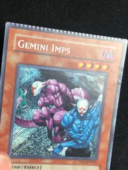 YUGIOH MISPRINT! GEMINI IMPS PP01-EN005 SECRET NM/LP - Image 1