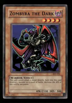 Zombyra the Dark #SYE-022 Yugioh - Image 1