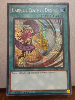 YUGIOH! Harpie's Feather Duster (Alt Art) - MP24-EN058 - Prismatic Secret NM - Image 1