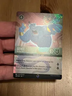 2023 Disney Lorcana The First Chapter Genie Enchanted 209/204 - Image 3