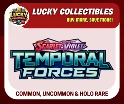 Pokemon TCG Temporal Forces – Common, Uncommon & Holo Cards – Choose Your Own ✅ - Image 1