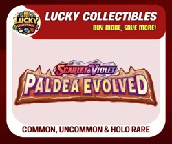 Pokemon TCG Paldea Evolved – Common & Uncommon Cards – Choose Your Own ✅ - Image 1