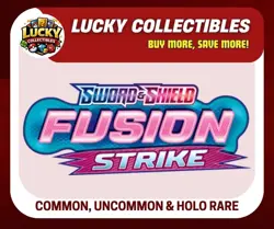 Pokemon TCG Fusion Strike – Common, Uncommon & Holo Cards – Choose Your Own ✅ - Image 1