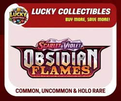 Pokemon TCG Obsidian Flames – Common, Uncommon & Holo Cards – Choose Your Own ✅ - Image 1