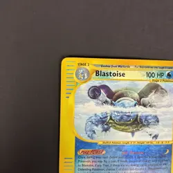 2002 Expedition Base Set Blastoise Reverse Holo #4/165 Pokemon Card *HP* - Image 4
