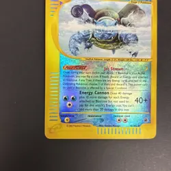 2002 Expedition Base Set Blastoise Reverse Holo #4/165 Pokemon Card *HP* - Image 5