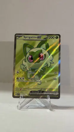 Piplup Marill Weavile and Sprigatito Pokemon Card - Image 4