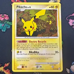 Pikachu 94/123 Mysterious Treasures NM Mint Pokemon TCG Vintage Card - Image 1