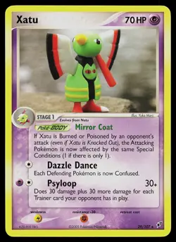 Pokemon Card - Xatu Deoxys 29/107 Rare - Image 1