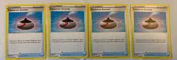 4x EVOLUTION INCENSE 163/202 Sword & Shield Playset Trainer Pokemon Card NM - Image 1