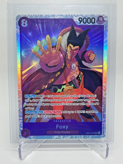 The Azure Sea's Seven #EB04-036 Foxy One Piece Card TCG OP14 - Image 1