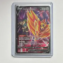 Pokemon Zamazenta V Ultra Rare Full Art Astral Radiance TG22/TG30 Holo Card - Image 1