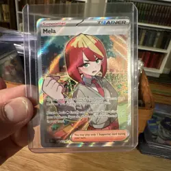 Pokemon TCG Card - Mela - 140/131 - Prismatic Evolutions - Ultra Rare NM - Image 1