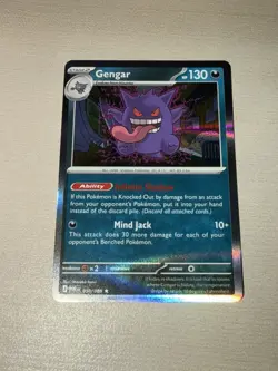 Pokemon Gengar 050/088 Perfect Order ME03 Rare Holo TCG Card NM/M - Image 1