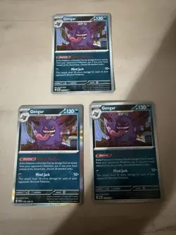 Pokemon Gengar 050/088 Perfect Order ME03 Rare Holo TCG Card NM/M - Image 3
