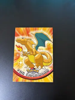 Charizard 1999 Topps #06 Pokemon Card Blue Logo TV Animation Non Holo - Image 1