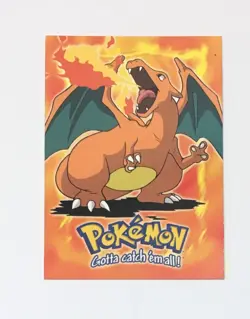 Topps Charizard Stage 3 E6 of 12 #06 Pokemon Card 1998 Non-Holo - Image 1
