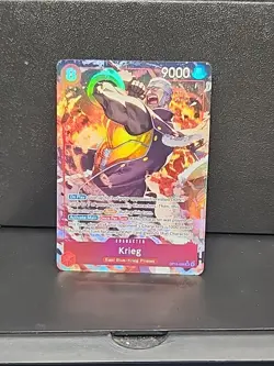 One Piece Card Game TCG Krieg OP15-008 Alt Art M/NM Condition - Image 1
