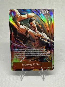 Monkey D Garp OP13-016 R Alternate Art English One Piece Card Game - Image 1