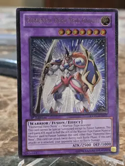 EXVC-EN093 Elemental Hero Neos Knight Ultimate Rare 1st Edition NM Yugioh Card - Image 3