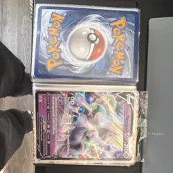 Pokemon Jumbo Card Lot with Binder - Pikachu, Dragapult VMAX, Crobat VMAX, etc - Image 5