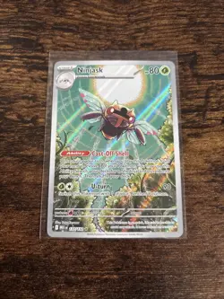 Pokemon TCG Ninjask Illustration Rare Card #137/132 Mega Evolutions - Image 1