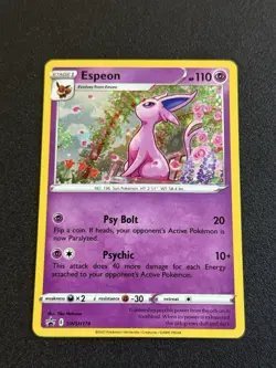 Espeon SWSH174 SWSH: Sword & Shield Promo Cards Holo - Image 1