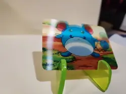 Pokemon Marill Lenticular Viz Video Promo 3D Card - PIKA-0029D/DVD VHS - Image 3