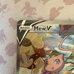 Pokemon Mew V 251/264 Swsh08 Fusion Strike Ultra Rare Full Art Holo Card - Image 2